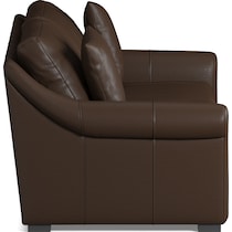 bowery dark brown sleeper sofa   