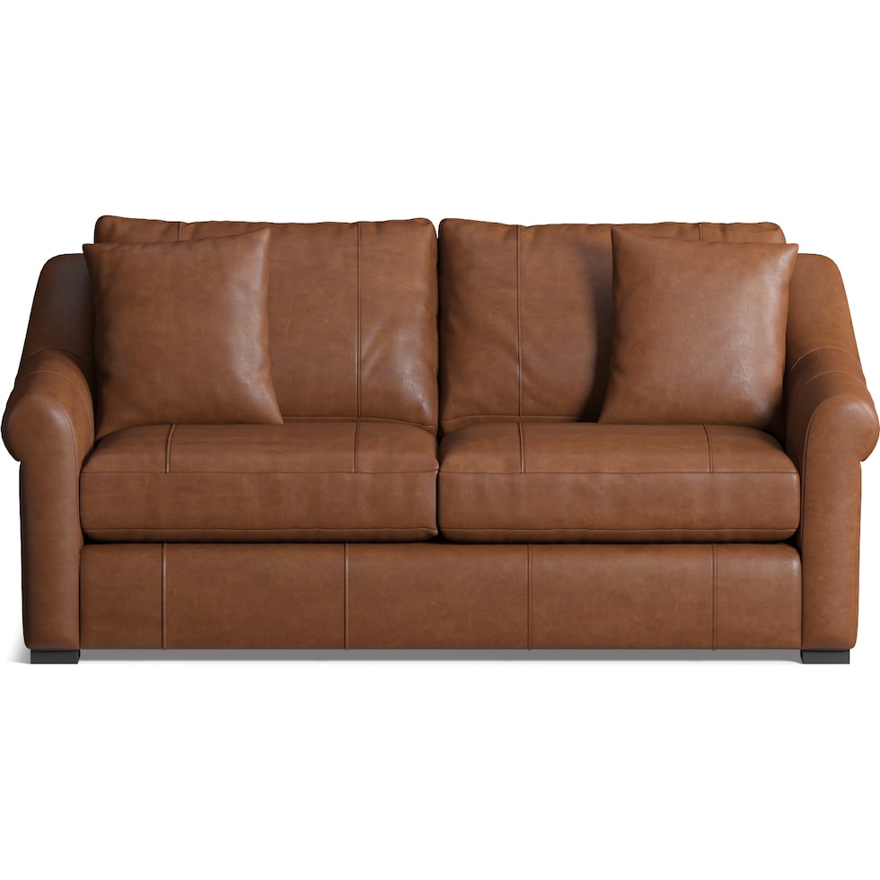 bowery dark brown sleeper sofa   