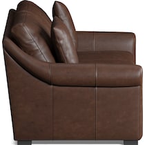 bowery dark brown sleeper sofa   