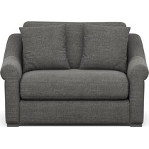 bowery gray chair and a half   