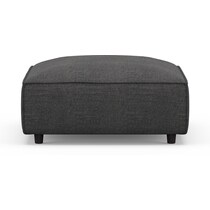 bowery gray corner chair   