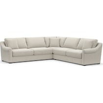 bowery gray sectional   