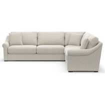 bowery gray sectional   