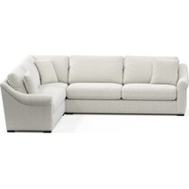 bowery gray sectional   