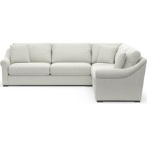 bowery gray sleeper sectional   
