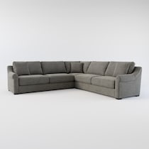 bowery gray sleeper sectional web   