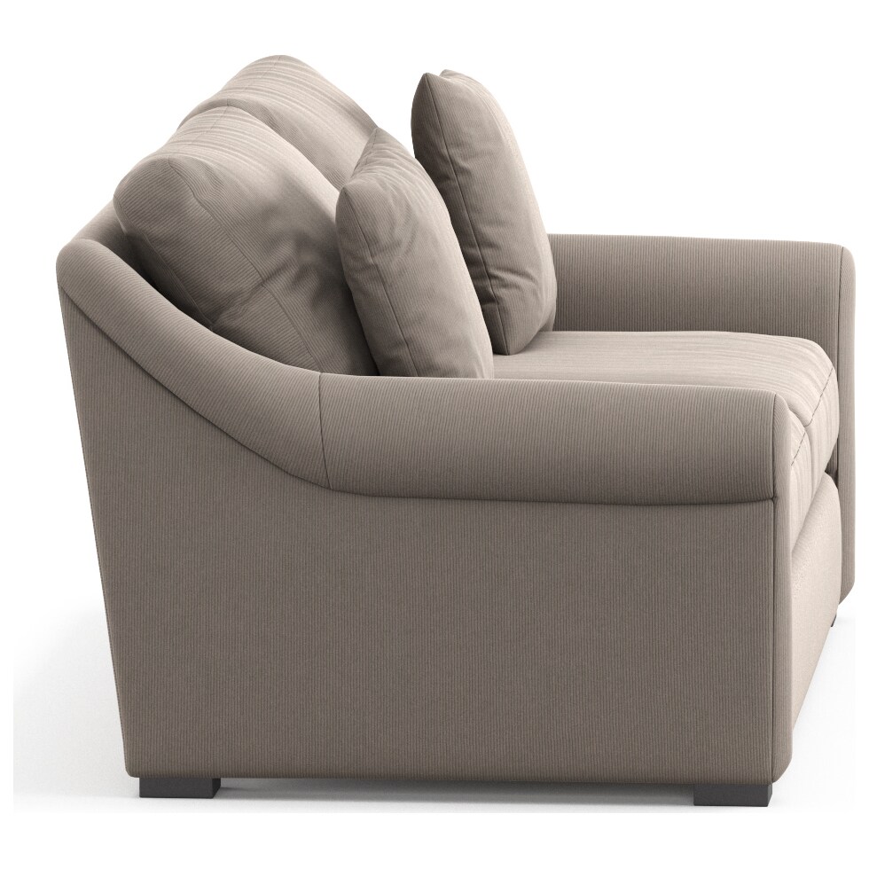 bowery gray sleeper sofa   