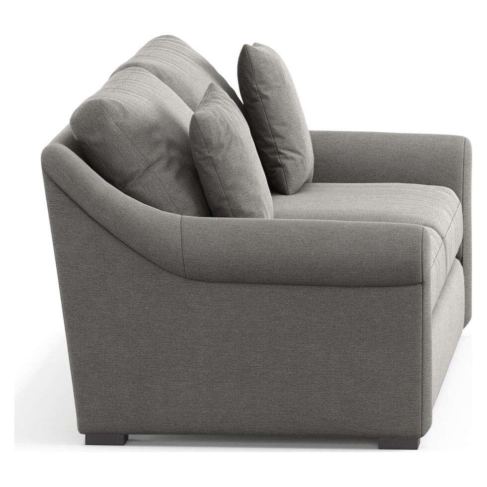 bowery gray sleeper sofa   