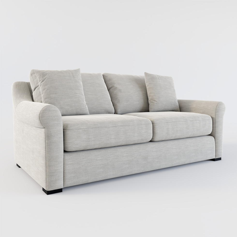 bowery gray sleeper sofa web   