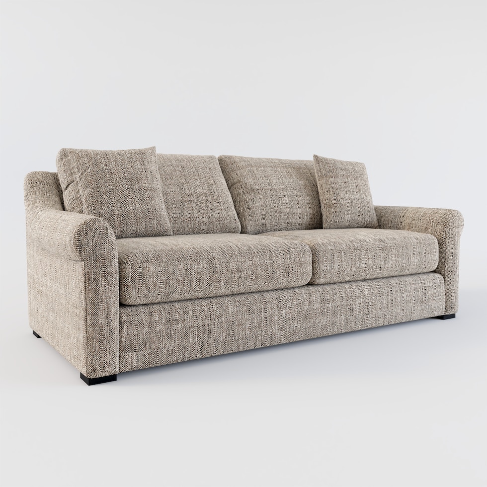 bowery gray sleeper sofa web   