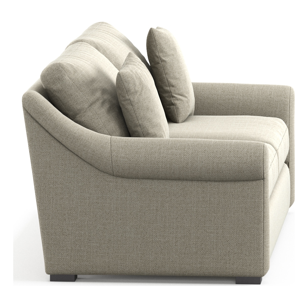 bowery gray sofa   