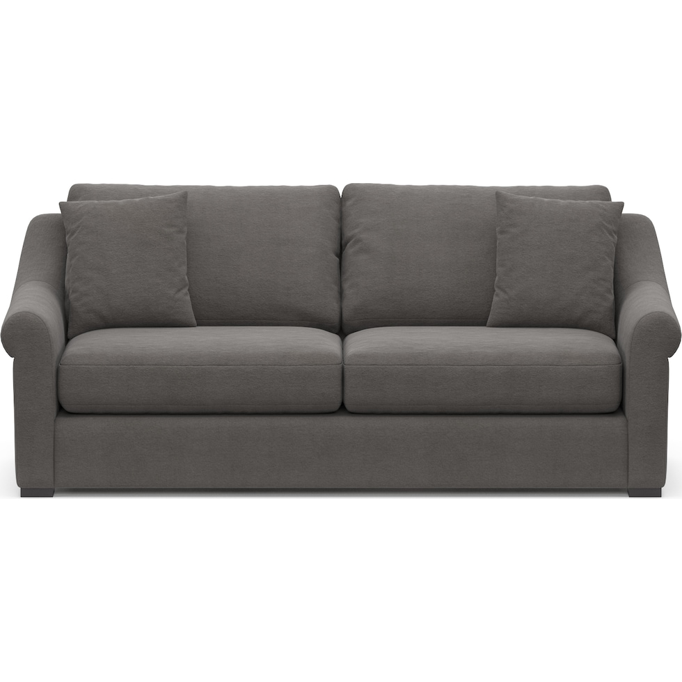 bowery gray sofa   