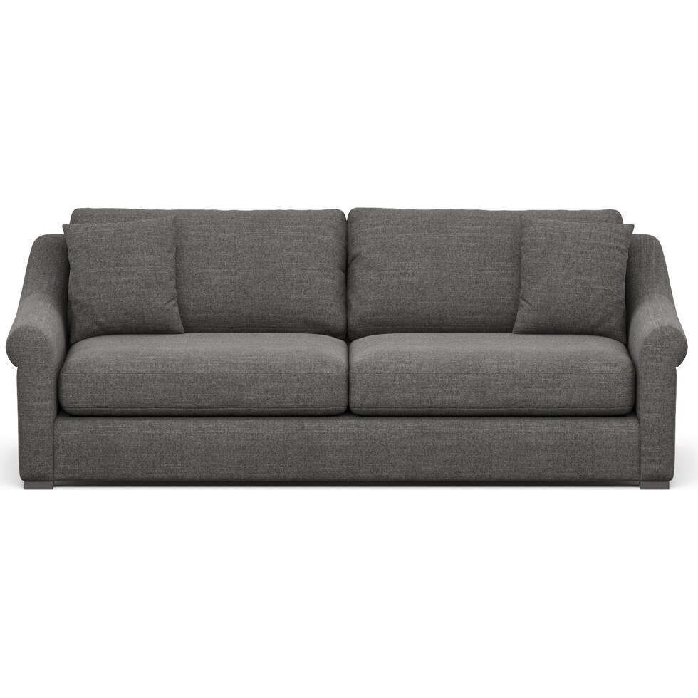 bowery gray sofa   