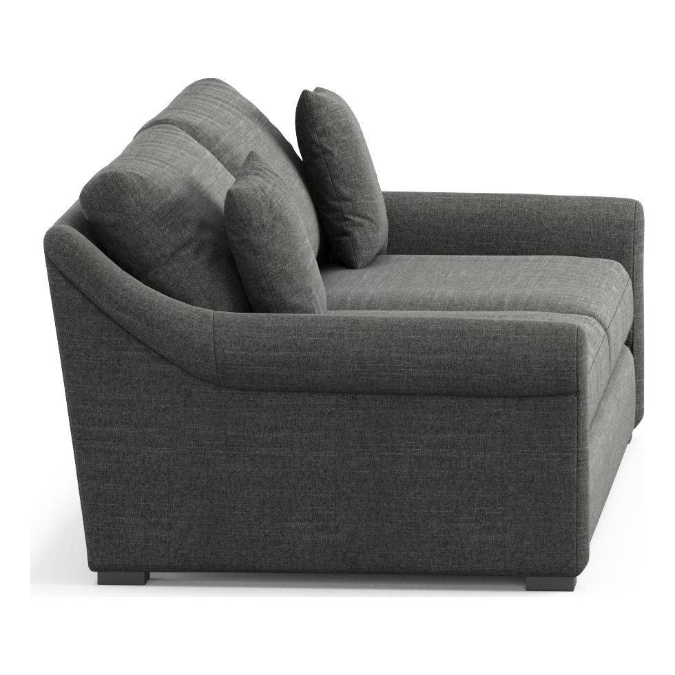 bowery gray sofa   