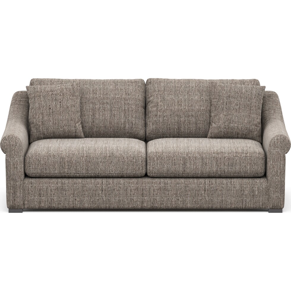 bowery gray sofa   