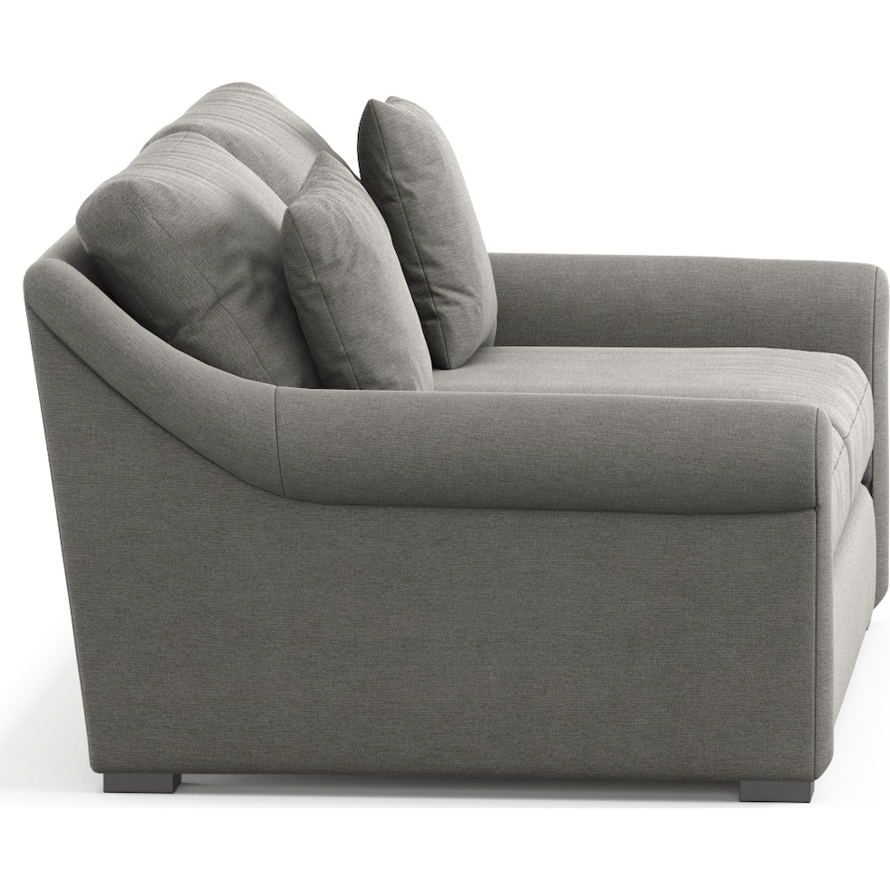 bowery gray sofa   