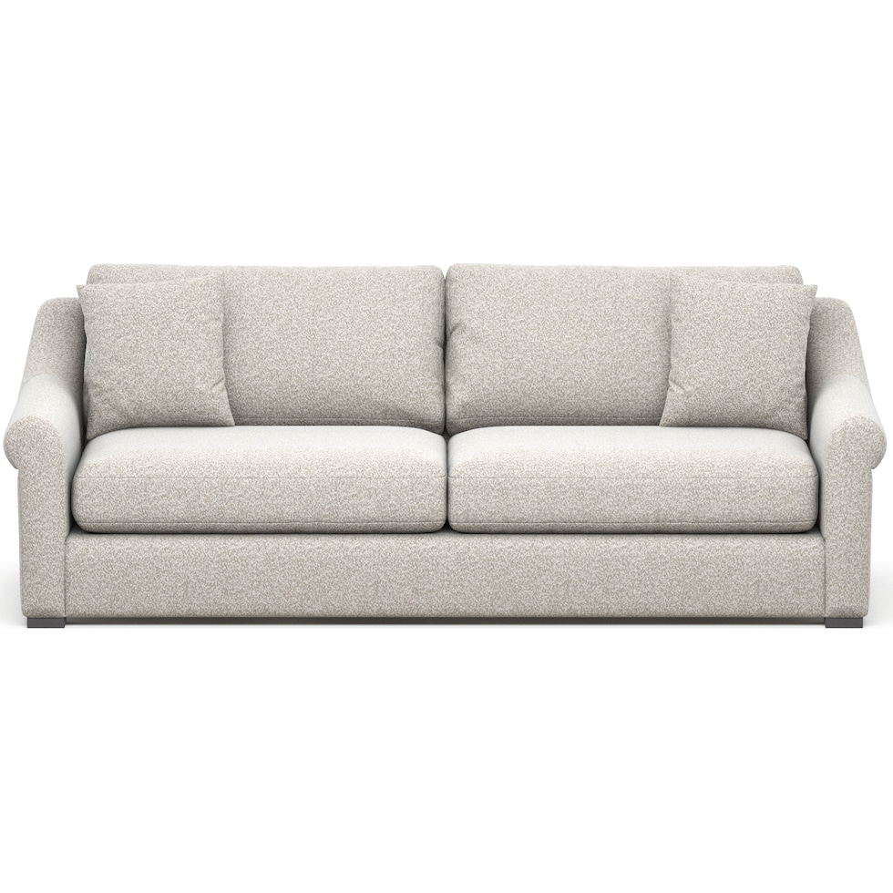 bowery gray sofa   