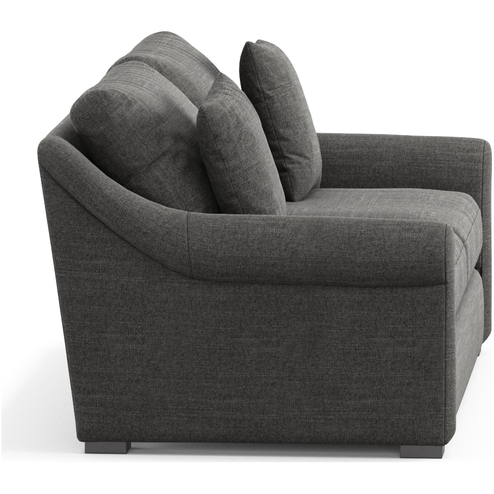 bowery gray sofa   