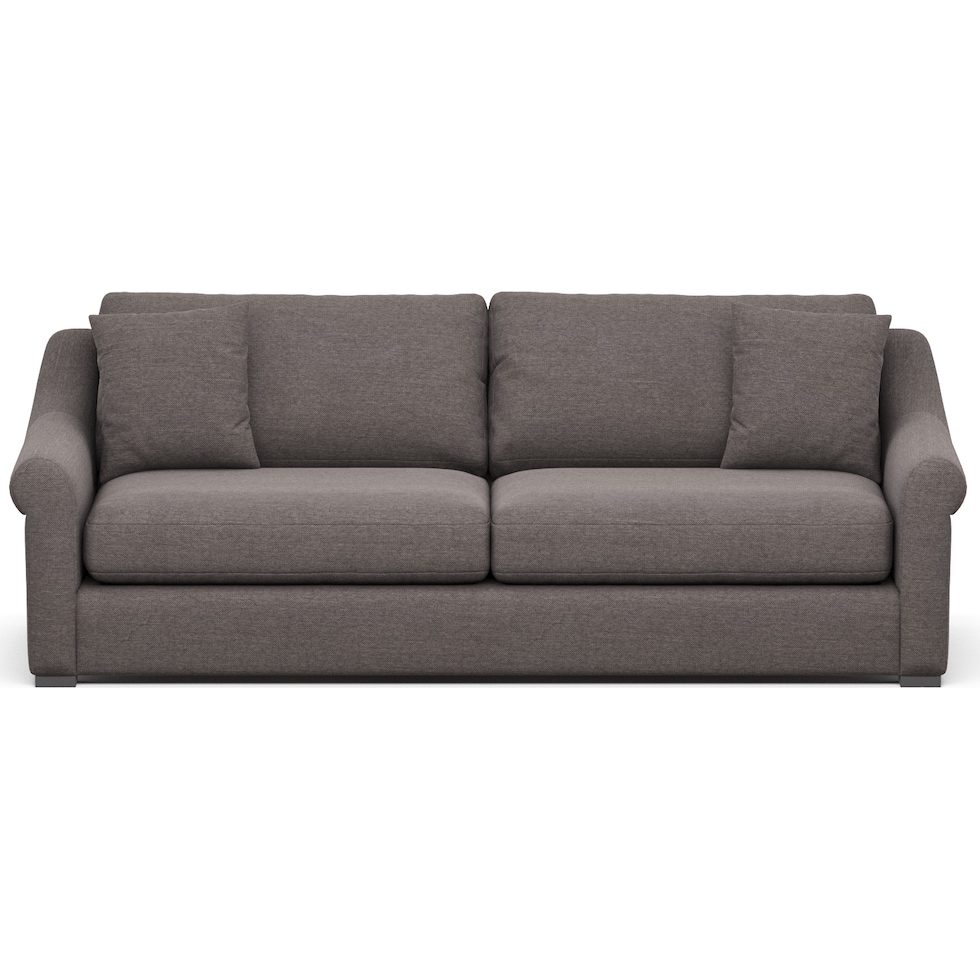 bowery gray sofa   