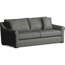 bowery gray sofa   