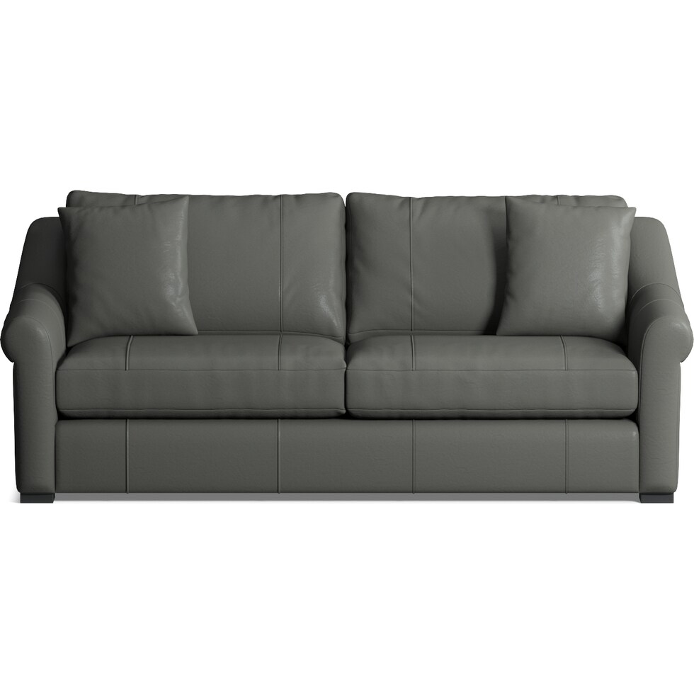 bowery gray sofa   