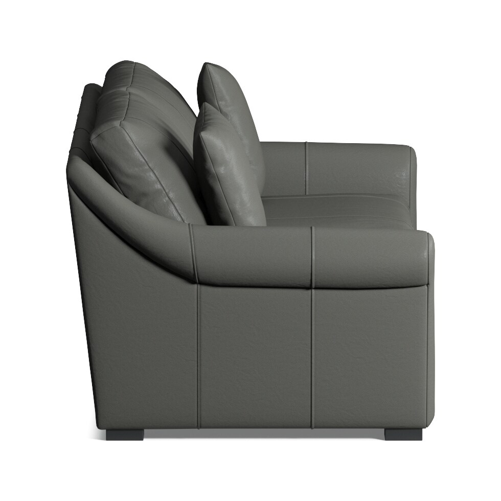 bowery gray sofa   