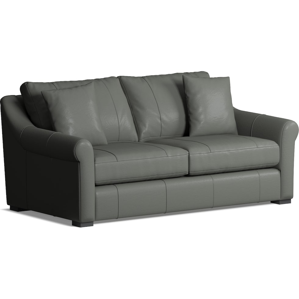 bowery gray sofa   