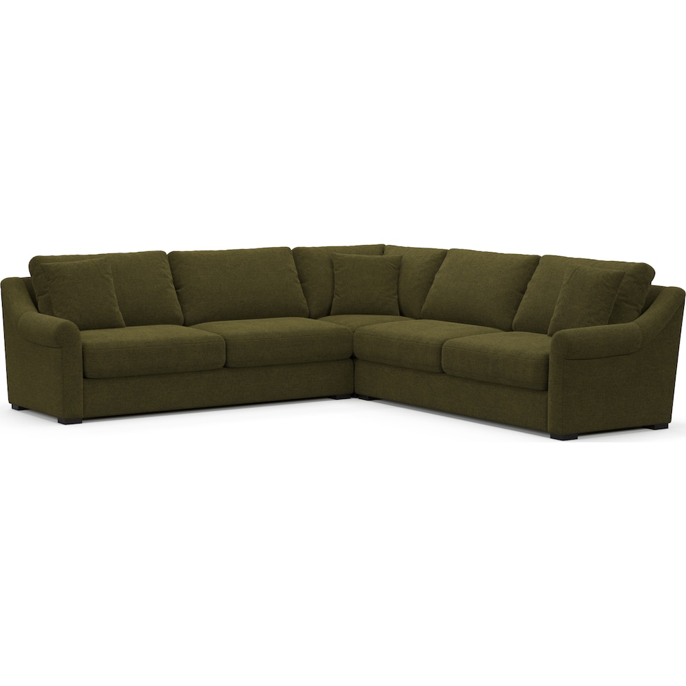bowery green sleeper sofa   