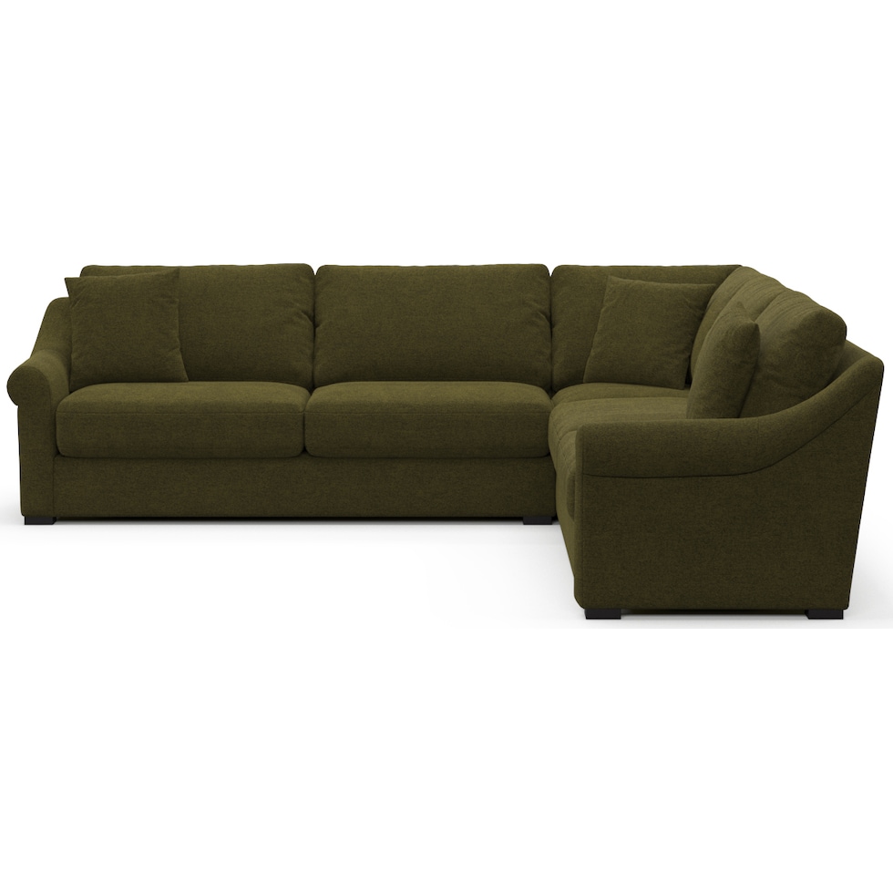 bowery green sleeper sofa   
