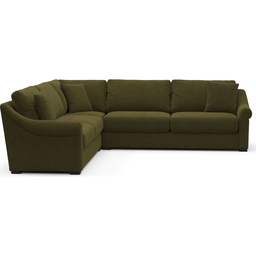 bowery green sleeper sofa   
