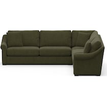 bowery green sleeper sofa   