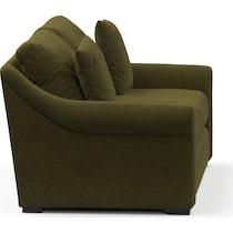 bowery green sofa   