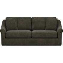 bowery green sofa   