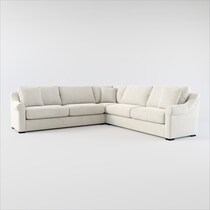 bowery light brown  pc sectional web   