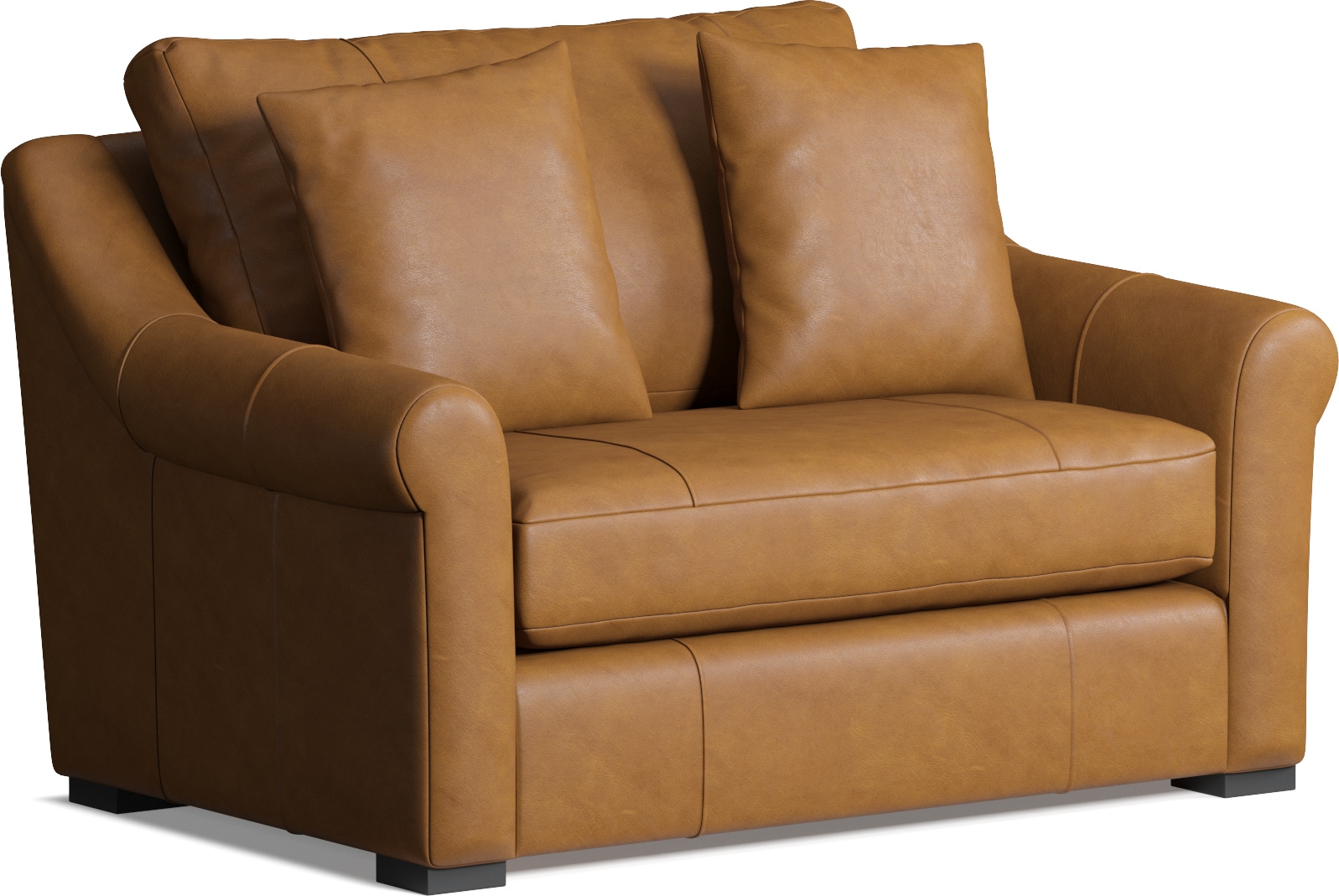 Bowery Leather Chair and a Half | Value City Furniture