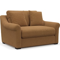 bowery light brown corner chair   