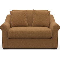 bowery light brown corner chair   