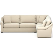 bowery light brown sectional   