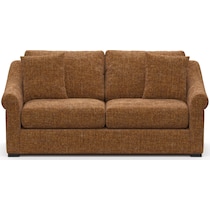 bowery light brown sleeper sofa   