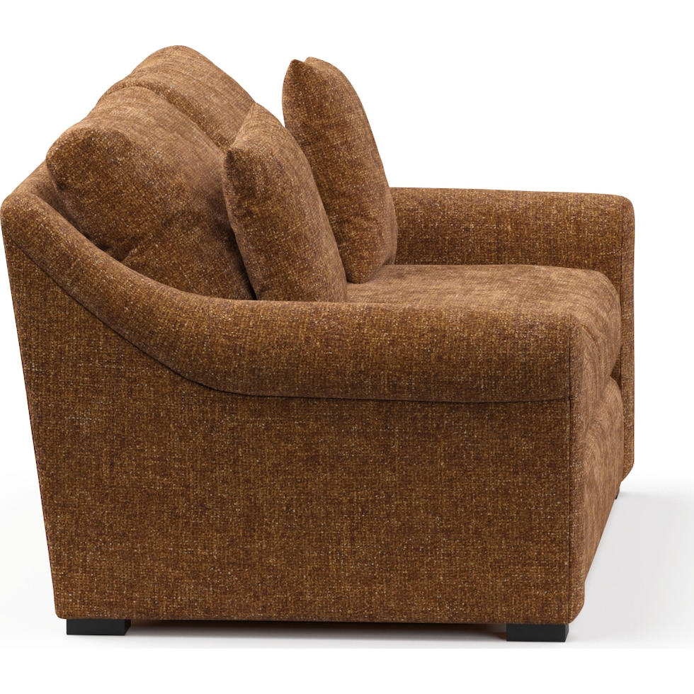 bowery light brown sleeper sofa   