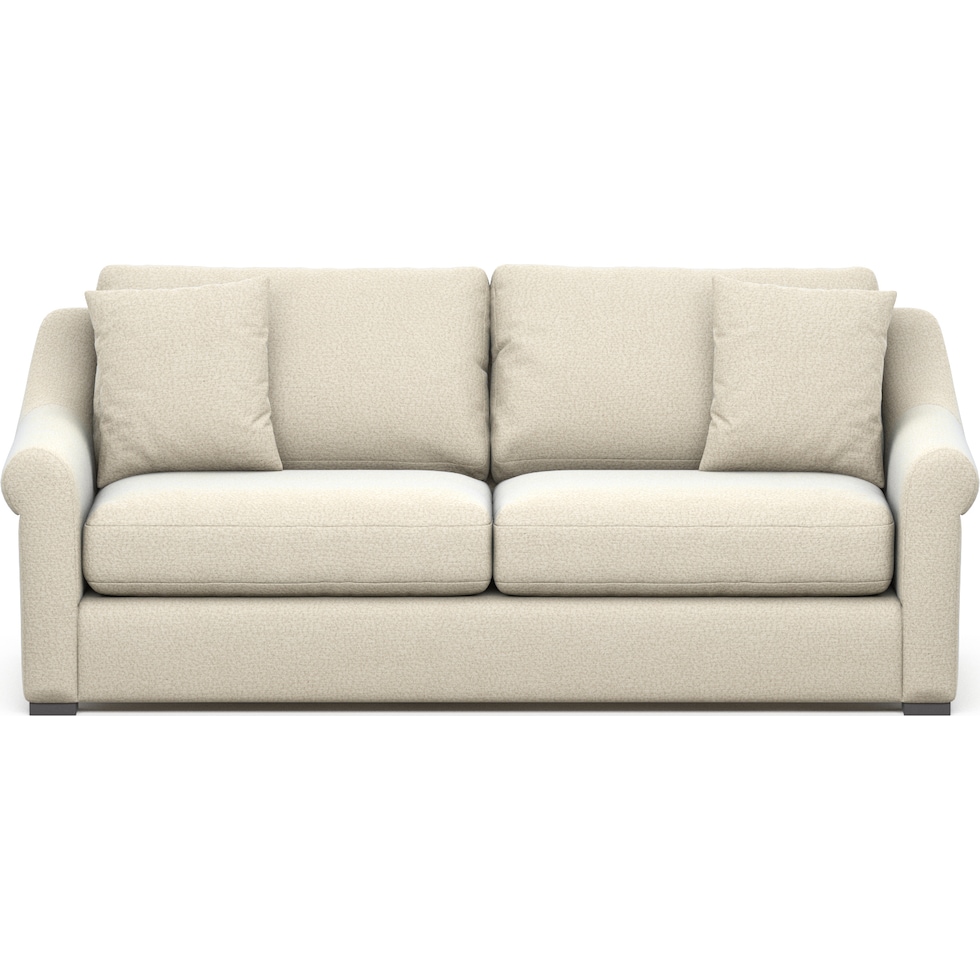 bowery light brown sleeper sofa   