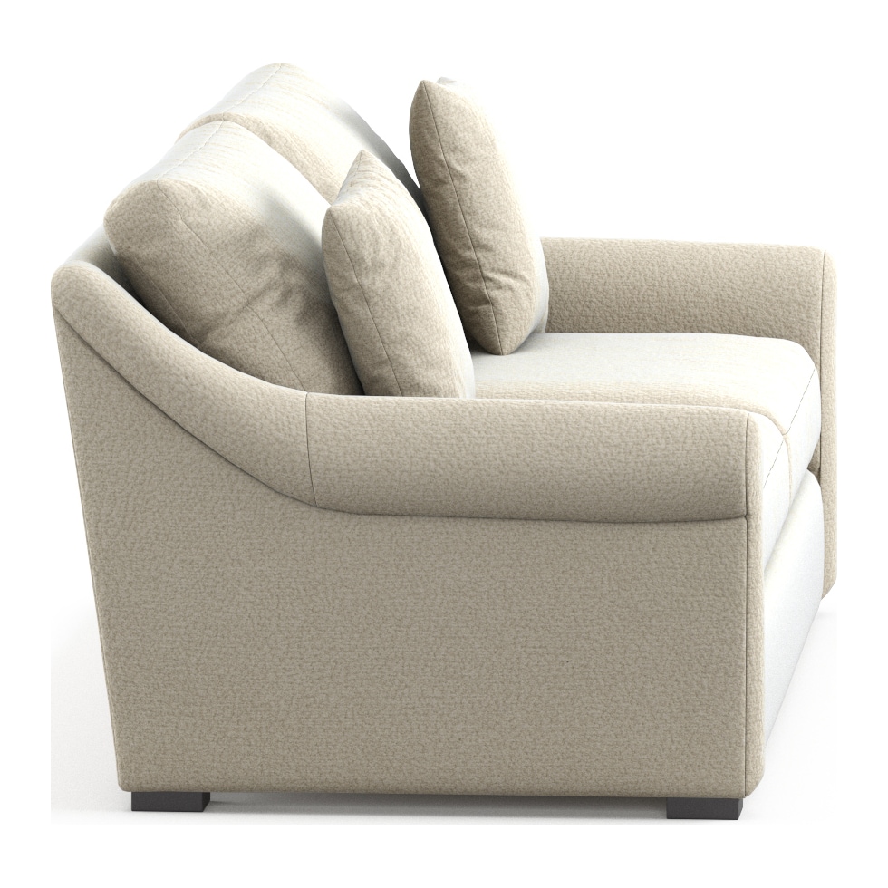 bowery light brown sleeper sofa   