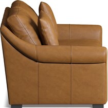 bowery light brown sleeper sofa   
