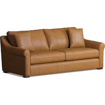 bowery light brown sleeper sofa   