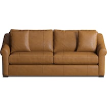 bowery light brown sleeper sofa   