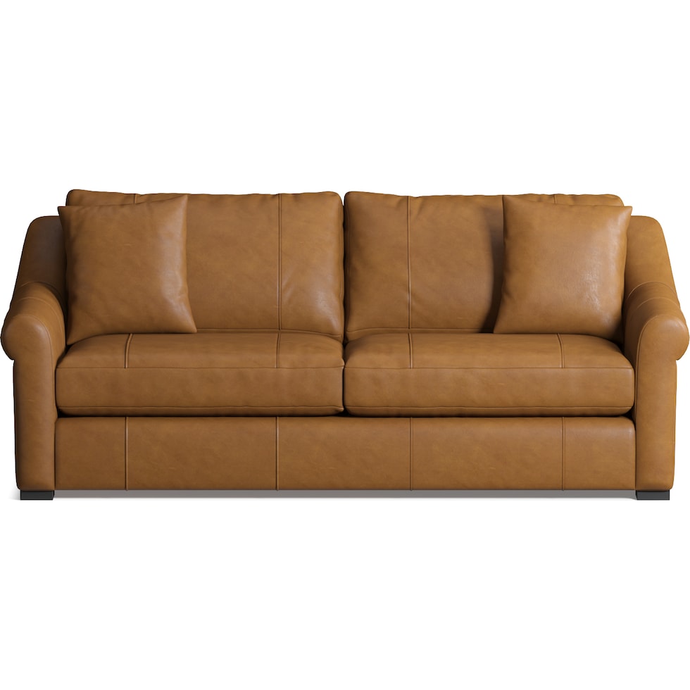 bowery light brown sleeper sofa   