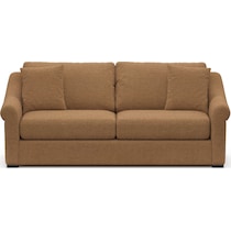 bowery light brown sofa   