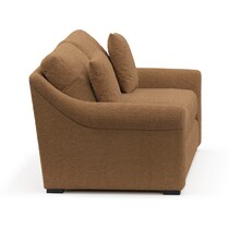 bowery light brown sofa   