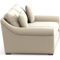 bowery light brown sofa   
