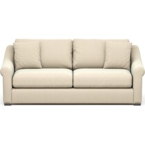 bowery light brown sofa   